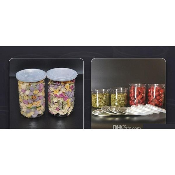 clear plastic jar pet with metal lid food storage containers easy open plastic tin can with ring p qylesq ppshop01
clear plastic jar pet with metal lid food storage containers easy open plastic tin can with ring p qylesq ppshop01