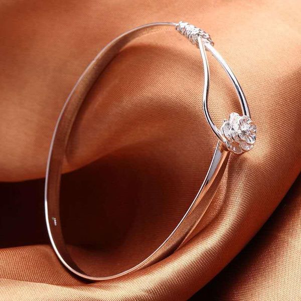 wholesale fine cuff valentine's gift silver color jewelry fashion for women flower open bangle bracelets wedding party h jllgpz, Black
wholesale fine cuff valentine's gift silver color jewelry fashion for women flower open bangle bracelets wedding party h jllgpz, Black
