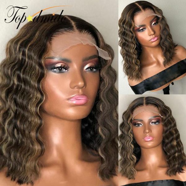 dmido highlight color lace front human hair wigs with natural hairline brazilian remy hair deep wave bob lace front wigs, Black;brown
dmido highlight color lace front human hair wigs with natural hairline brazilian remy hair deep wave bob lace front wigs, Black;brown