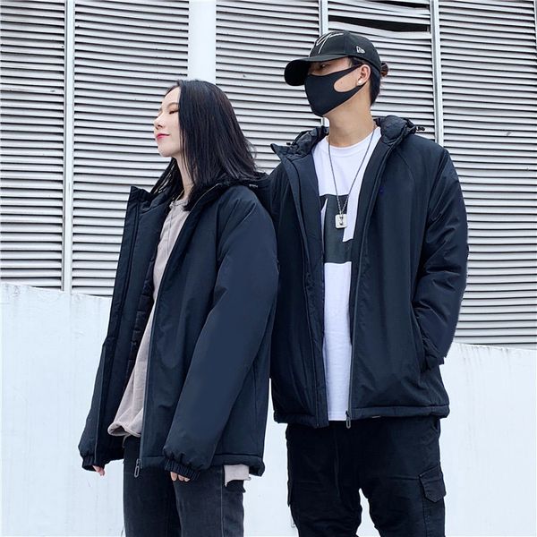 men & women down jackets parkas 2020fw cotton-padded outerwear womens coats hooded jackets reflective letter pattern mens, Black;brown
men & women down jackets parkas 2020fw cotton-padded outerwear womens coats hooded jackets reflective letter pattern mens, Black;brown