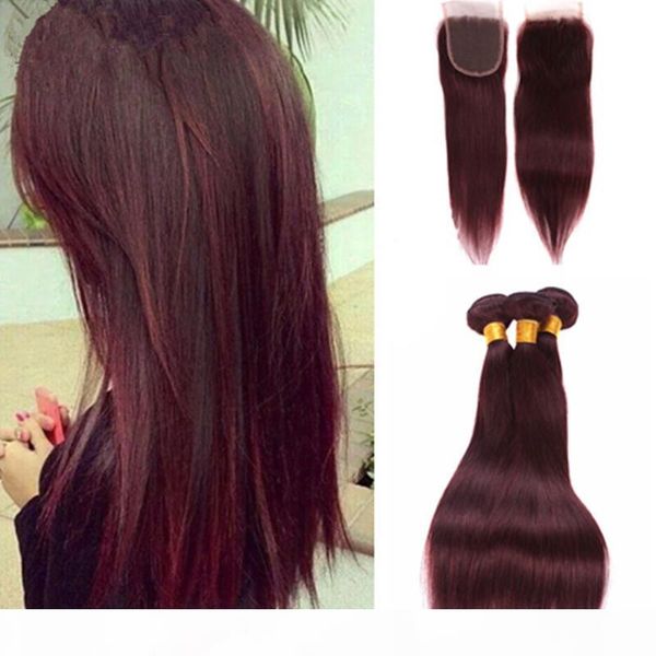 mongolian #99j brazilian silk straight virgin hair with closure human hair with closure 99j red wine hair weave 3 bundles with closure, Black;brown
mongolian #99j brazilian silk straight virgin hair with closure human hair with closure 99j red wine hair weave 3 bundles with closure, Black;brown