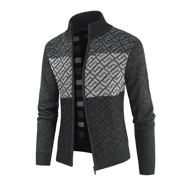 2020 нового толстой stand collar мужчину кардиган casual zipper color matching свитер мужчины осень и зима теплого мужской моды свитер, White;black
2020 нового толстой stand collar мужчину кардиган casual zipper color matching свитер мужчины осень и зима теплого мужской моды свитер, White;black