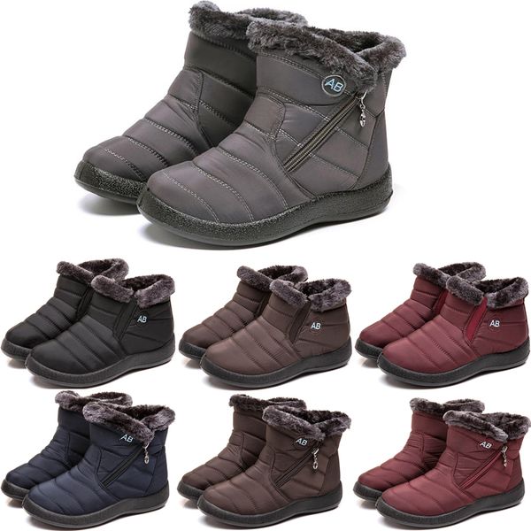 2021 snow boots foe men women women's new winter short boots flat bottom snow shoes 36-43, Black
2021 snow boots foe men women women's new winter short boots flat bottom snow shoes 36-43, Black