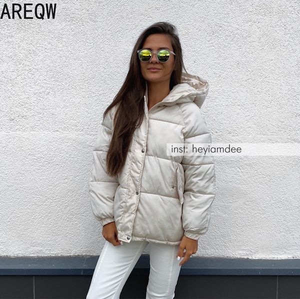 2021 new short winter jaet women oversize parka coat warm thi cotton coat loose hooded padded women winter jaet, Black
2021 new short winter jaet women oversize parka coat warm thi cotton coat loose hooded padded women winter jaet, Black