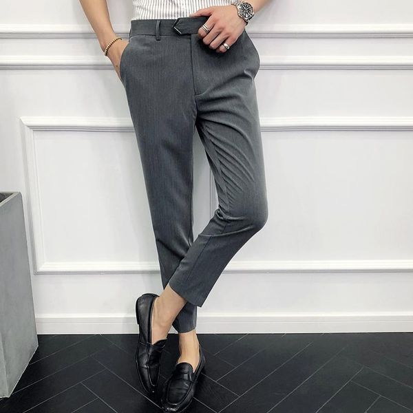 2020 spring and summer korean version of european and american style casual fashion england nine points suit pants1, White;black
2020 spring and summer korean version of european and american style casual fashion england nine points suit pants1, White;black