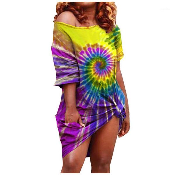 2020 fashion casual womens dress short sleeve tie-dye print o-neck dress party summer sundress elegant mini vestido1, Black;gray
2020 fashion casual womens dress short sleeve tie-dye print o-neck dress party summer sundress elegant mini vestido1, Black;gray
