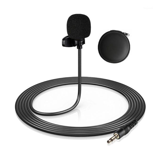 mini microphone clip-on lapel lavalier condenser microphone with 4-pin 3.5mm plug 3 meters cable for live mic for computer1
mini microphone clip-on lapel lavalier condenser microphone with 4-pin 3.5mm plug 3 meters cable for live mic for computer1