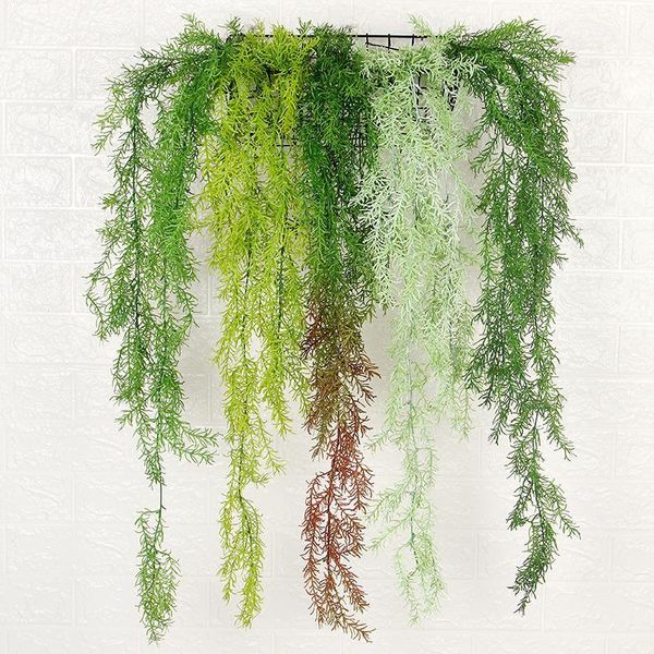 decorative flowers & wreaths 105cm long 3 branches artificial pine needle hanging plant vine fake leaves home garden wall decoration 100pcs/
decorative flowers & wreaths 105cm long 3 branches artificial pine needle hanging plant vine fake leaves home garden wall decoration 100pcs/