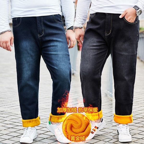 brand mens winter stretch thicken jeans warm fleece super size jeans pants trousers size 28-48 sale, Blue
brand mens winter stretch thicken jeans warm fleece super size jeans pants trousers size 28-48 sale, Blue