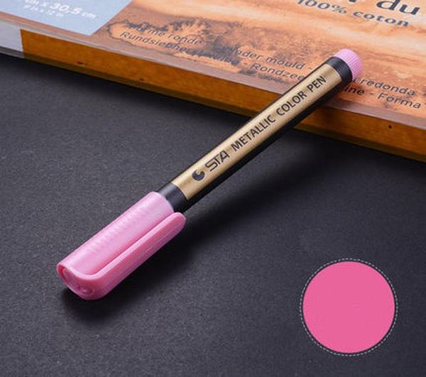 1pcs metallic permanent paint markers birthday gift card making metallic color pen for diy p album kid school supplies bbykhc, Blue;orange
1pcs metallic permanent paint markers birthday gift card making metallic color pen for diy p album kid school supplies bbykhc, Blue;orange