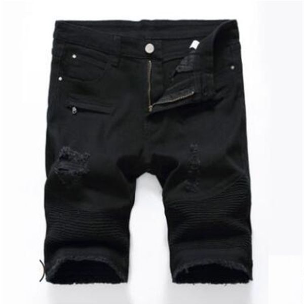 2021 new men's male fashion vintage slim straight ripped biker shorts for motorcycle knee length stretch denim pleated fringe jeans x5b, Blue
2021 new men's male fashion vintage slim straight ripped biker shorts for motorcycle knee length stretch denim pleated fringe jeans x5b, Blue