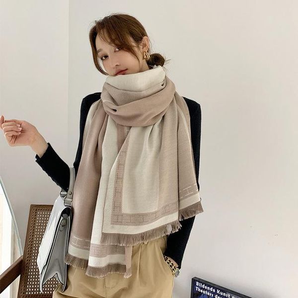 foulard bufanda high-quality cashmere warm winter thicken windproof long shawls women lady luxury scarves wraps, Blue;gray
foulard bufanda high-quality cashmere warm winter thicken windproof long shawls women lady luxury scarves wraps, Blue;gray