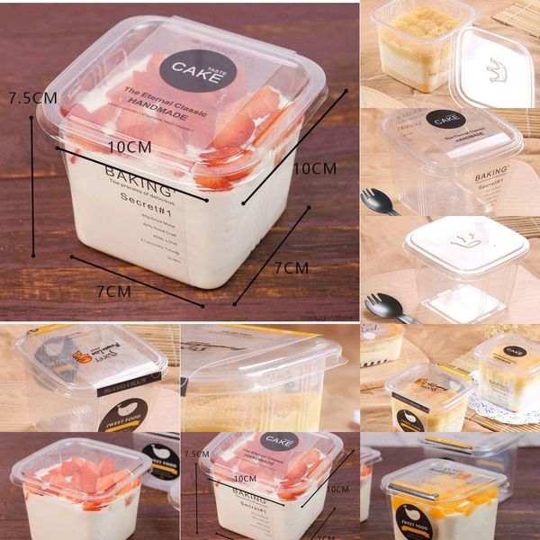 u mousse clear cake box transparent plastic square cupcake boxes with lid yoghourt pudding wedding party supplies 300sets 2u
u mousse clear cake box transparent plastic square cupcake boxes with lid yoghourt pudding wedding party supplies 300sets 2u