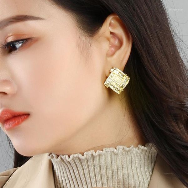 big square stud earrings white and gold color aretes de mujer large luxury design jewelry stud earrings1, Golden;silver
big square stud earrings white and gold color aretes de mujer large luxury design jewelry stud earrings1, Golden;silver