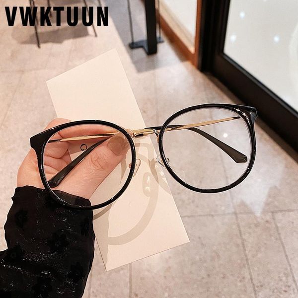 fashion sunglasses frames vwktuun tr90 anti blue light glasses round optical women men blocking reading computer, Black
fashion sunglasses frames vwktuun tr90 anti blue light glasses round optical women men blocking reading computer, Black