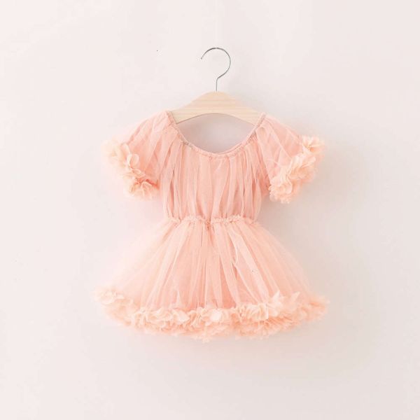 girl's summer new short sve children's beautiful princs drs, Blue
girl's summer new short sve children's beautiful princs drs, Blue