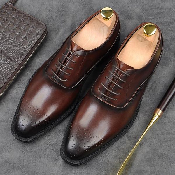 formal dress modern men carved oxfords shoes genuine leather square toe wedding party goodyear brogues flats am193, Black
formal dress modern men carved oxfords shoes genuine leather square toe wedding party goodyear brogues flats am193, Black