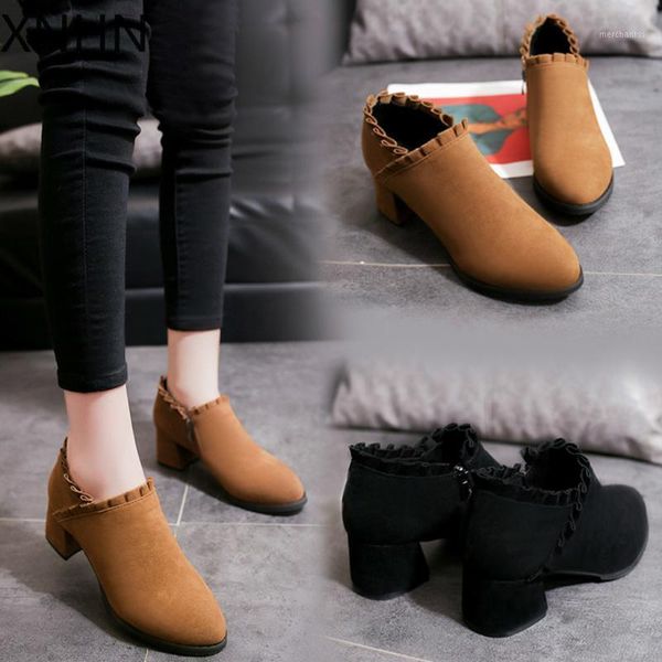 boots women's shoes woman fashion high heel fall winter vintage flock ankle women runed heels 20211, Black
boots women's shoes woman fashion high heel fall winter vintage flock ankle women runed heels 20211, Black