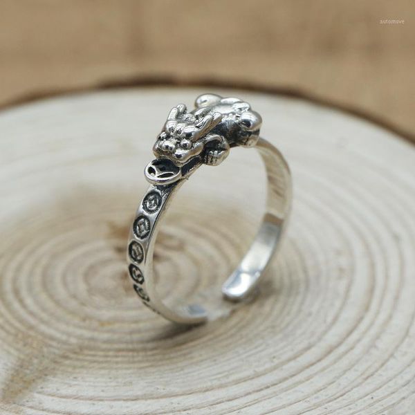 fnj pixiu coin ring 925 silver jewelry new fashion cute s925 sterling silver rings for women men adjustable size 6.5-9 bague1
fnj pixiu coin ring 925 silver jewelry new fashion cute s925 sterling silver rings for women men adjustable size 6.5-9 bague1