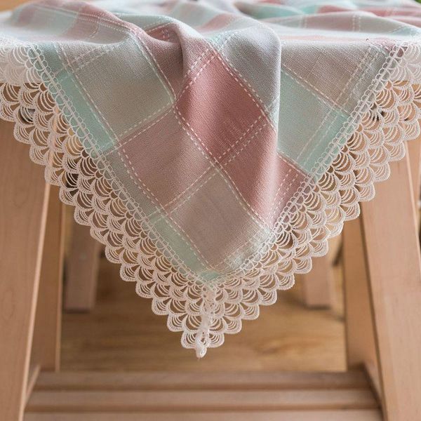 table cloth pink plaid waterproof tablecloth for home party banquet polyester embroidered lace edge wedding tables decor
table cloth pink plaid waterproof tablecloth for home party banquet polyester embroidered lace edge wedding tables decor
