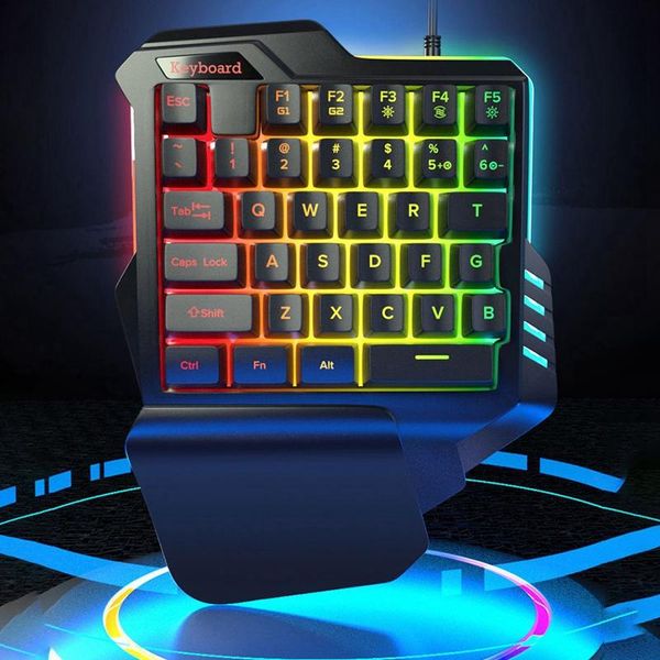 one handed keyboard for pubg gaming keyboard rgb left hand usb keypad 35 keys for mobile game
one handed keyboard for pubg gaming keyboard rgb left hand usb keypad 35 keys for mobile game