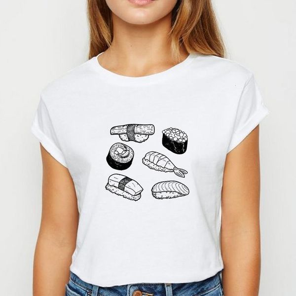 avant-garde sushi t shirt women ulzzang spring summer ropa mujer tshirt vintage streetwear white round neck t-shirts
avant-garde sushi t shirt women ulzzang spring summer ropa mujer tshirt vintage streetwear white round neck t-shirts