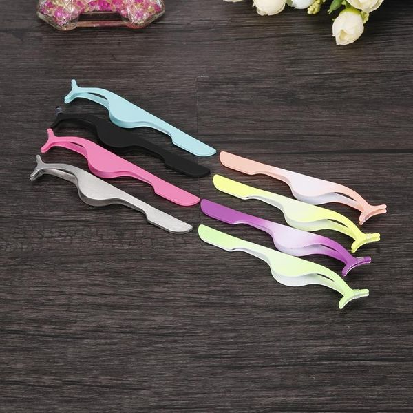 1pc false eyelash assistant multifunctional t-shaped stainless steel fishtail clip 7 color durable beauty eyelash tweezers tools
1pc false eyelash assistant multifunctional t-shaped stainless steel fishtail clip 7 color durable beauty eyelash tweezers tools