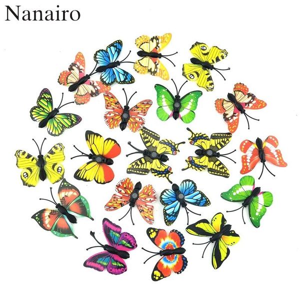 12 шт. multicolor magnet 3d pvc цветочная бабочка наклейки на стену для девочек детские комнаты детские комнаты кухня домашнее украшение кле
12 шт. multicolor magnet 3d pvc цветочная бабочка наклейки на стену для девочек детские комнаты детские комнаты кухня домашнее украшение кле