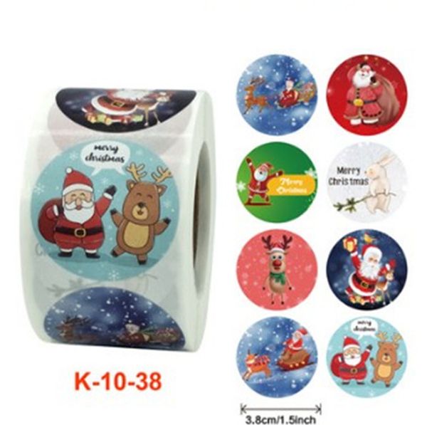 500pcs 3.8cm santa merry christmas stickers circle paper sealing label stickers for bakery packaging decoration gifts stationery
500pcs 3.8cm santa merry christmas stickers circle paper sealing label stickers for bakery packaging decoration gifts stationery