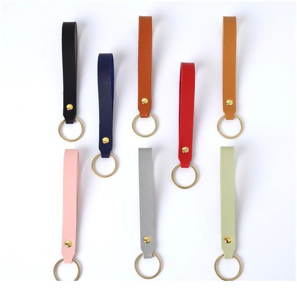fashion simple circle pu keychain bright pu leather wallet key chain waist car leather keychains trinket keyrings k jllfxr
fashion simple circle pu keychain bright pu leather wallet key chain waist car leather keychains trinket keyrings k jllfxr