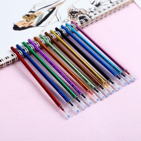 12 pcs/set juice colors gel pen refill rod multi colored painting gel ink pens refills for writing graffiti school stationery1, Black;red
12 pcs/set juice colors gel pen refill rod multi colored painting gel ink pens refills for writing graffiti school stationery1, Black;red