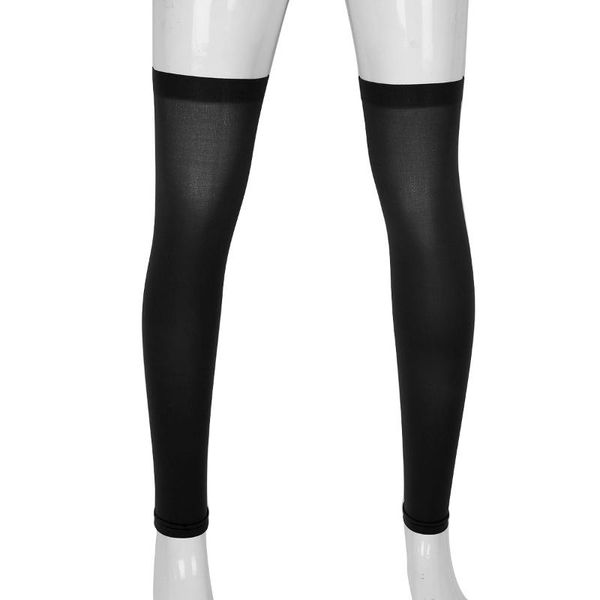 mens thigh high stockings full leg sleeve sissy lingerie footless stretchy long socks knee brace thigh calf support socks, Black
mens thigh high stockings full leg sleeve sissy lingerie footless stretchy long socks knee brace thigh calf support socks, Black