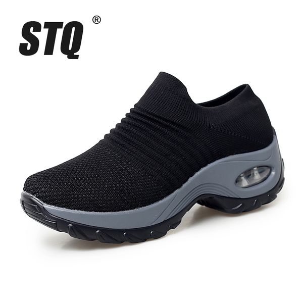 stq autumn women sneakers shoes flat slip on platform sneakers for women black breathable mesh sock sneakers shoes 1839 y200320
stq autumn women sneakers shoes flat slip on platform sneakers for women black breathable mesh sock sneakers shoes 1839 y200320