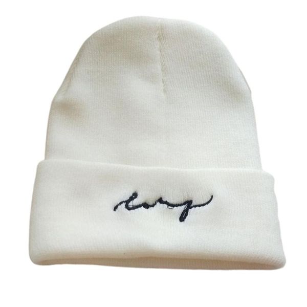 winter warm knitted beanie cap solid color letters embroidery cuffed skull hat, Blue;gray 
winter warm knitted beanie cap solid color letters embroidery cuffed skull hat, Blue;gray
