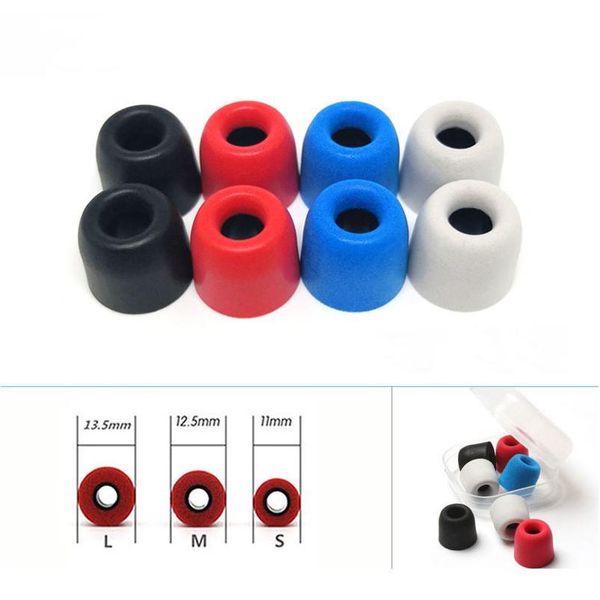 4 pcs/2 pair anjirui t400 (l m s) caliber ear pads/cap 4.9mm memory foam eartips t400 for in-ear earphone tips sp bbyrdf
4 pcs/2 pair anjirui t400 (l m s) caliber ear pads/cap 4.9mm memory foam eartips t400 for in-ear earphone tips sp bbyrdf