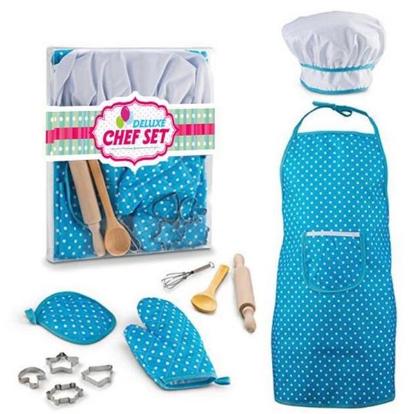 new creative 11pcs/set pretend & play emulational baking toy kit diy pastry baker tool apron set for children 2 colors y200428
new creative 11pcs/set pretend & play emulational baking toy kit diy pastry baker tool apron set for children 2 colors y200428