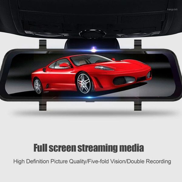 10 inch driving recorder front rear mirror camera video record support tf card fku661
10 inch driving recorder front rear mirror camera video record support tf card fku661