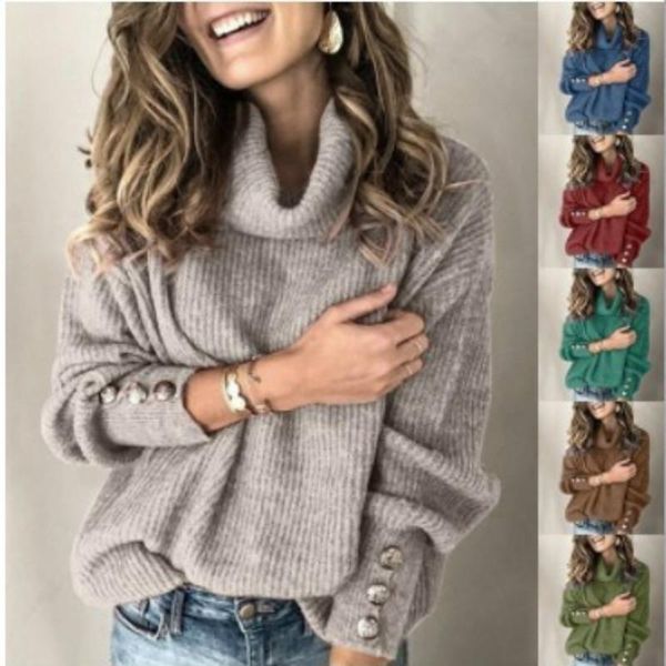 women's sweaters for women womens turtleneck sweater winter plus size 5xl jumper with buttons vintage, White;black
women's sweaters for women womens turtleneck sweater winter plus size 5xl jumper with buttons vintage, White;black