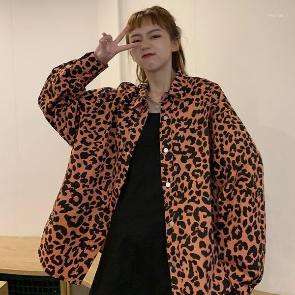 autumn leopard print sweatshirt women 2021 new korean loose jacket thin long sleeve jacket trend plus size, Black;brown
autumn leopard print sweatshirt women 2021 new korean loose jacket thin long sleeve jacket trend plus size, Black;brown