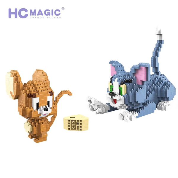 1524pcs cat mouse series cartoon animal tom jerry model small particles building blocks mini micro bricks child toys for gift
1524pcs cat mouse series cartoon animal tom jerry model small particles building blocks mini micro bricks child toys for gift