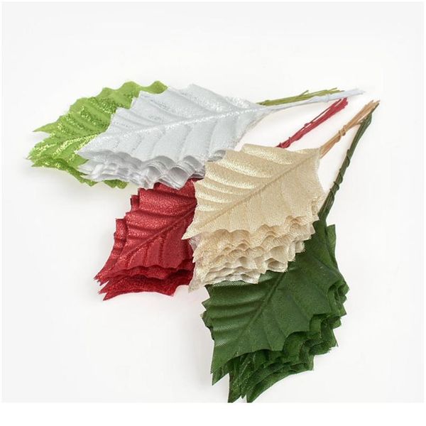 10pcs/lot artificial flowers glitter tree leaf wedding christmas home decoration craft wreath gift scrapbooking acc jllply
10pcs/lot artificial flowers glitter tree leaf wedding christmas home decoration craft wreath gift scrapbooking acc jllply