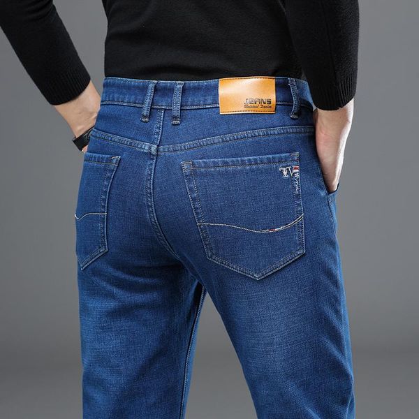 men's jeans blue black plus velvet thick warm high-end brand classic loose denim trousers business casual pants 2021 winter
men's jeans blue black plus velvet thick warm high-end brand classic loose denim trousers business casual pants 2021 winter