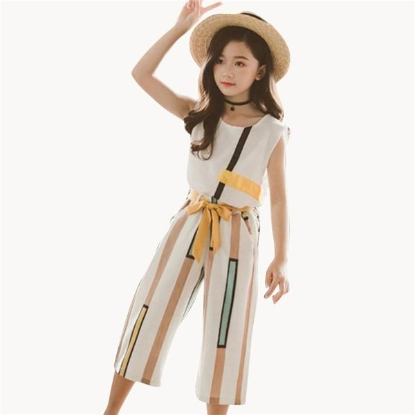 summer teenage clothes fashion vest + shorts 2pcs suit for girls striped girls clothes summer clothes for girls 6 8 10 12 13 14 y200325, White
summer teenage clothes fashion vest + shorts 2pcs suit for girls striped girls clothes summer clothes for girls 6 8 10 12 13 14 y200325, White