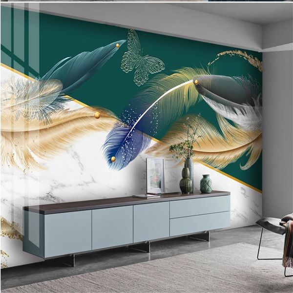 3d stereoscopic wallpaper 3d murals wallpaper for living room feather butterfly wallpapers tv background wall
3d stereoscopic wallpaper 3d murals wallpaper for living room feather butterfly wallpapers tv background wall