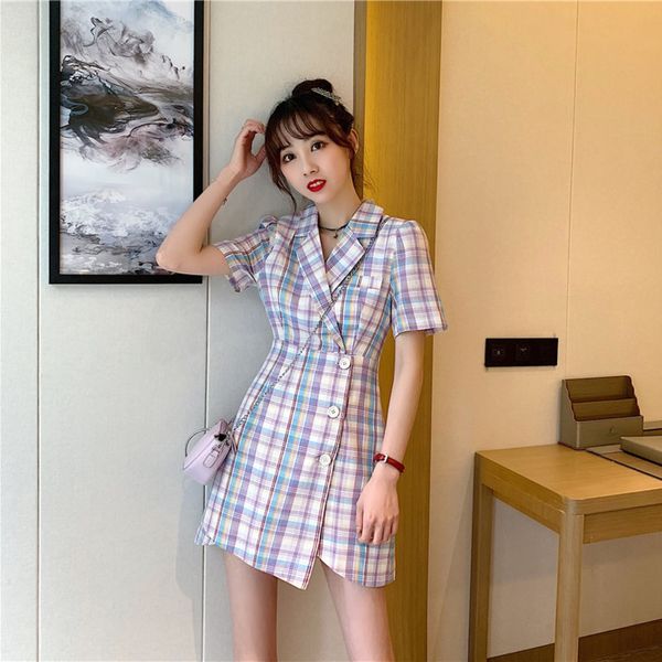 korean version 2020 summer new ins coat overskirt overskirtslim fit short sleeve suit coat dress women versatile plaid skirt fashion as6fx a, Black;gray
korean version 2020 summer new ins coat overskirt overskirtslim fit short sleeve suit coat dress women versatile plaid skirt fashion as6fx a, Black;gray