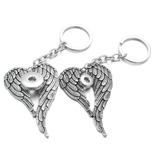 new snap jewelry 12mm 18mm metal wing snap button keychains keyring pendant for women girls gi qylaqt, Silver
new snap jewelry 12mm 18mm metal wing snap button keychains keyring pendant for women girls gi qylaqt, Silver