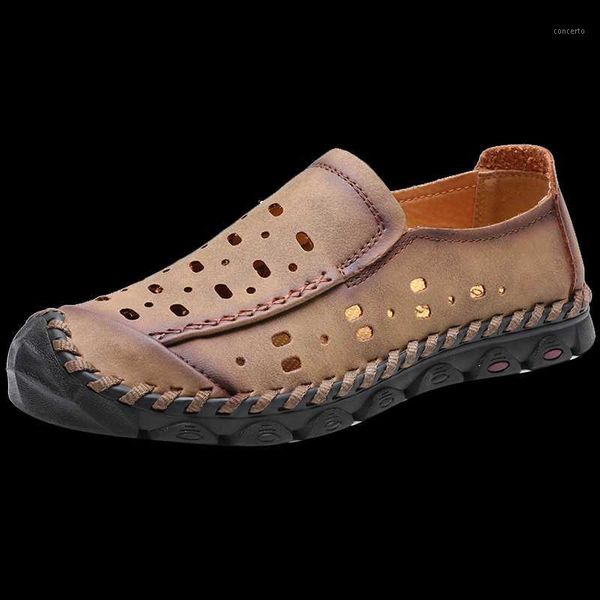 fashion mens casual beach sandals leather summer outdoor male walking shoes swimming water play man footwear sneakers size 38-461, Black
fashion mens casual beach sandals leather summer outdoor male walking shoes swimming water play man footwear sneakers size 38-461, Black