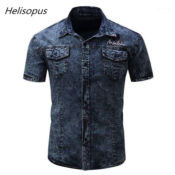 men's casual shirts helisopus men short sleeve denim shirt retro cargo eur/us size s-2xl1, White;black
men's casual shirts helisopus men short sleeve denim shirt retro cargo eur/us size s-2xl1, White;black