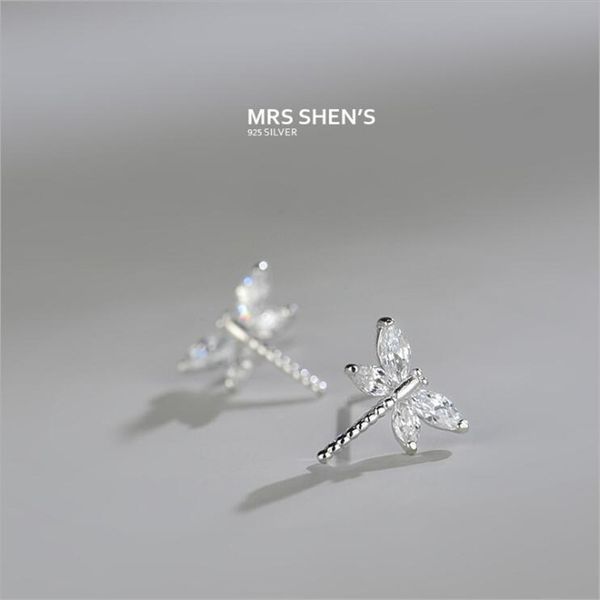 new fashion temperament dragonfly 925 sterling silver jewelry personality not allergic exquisite crystal stud earrings se175 q1219, Golden;silver
new fashion temperament dragonfly 925 sterling silver jewelry personality not allergic exquisite crystal stud earrings se175 q1219, Golden;silver