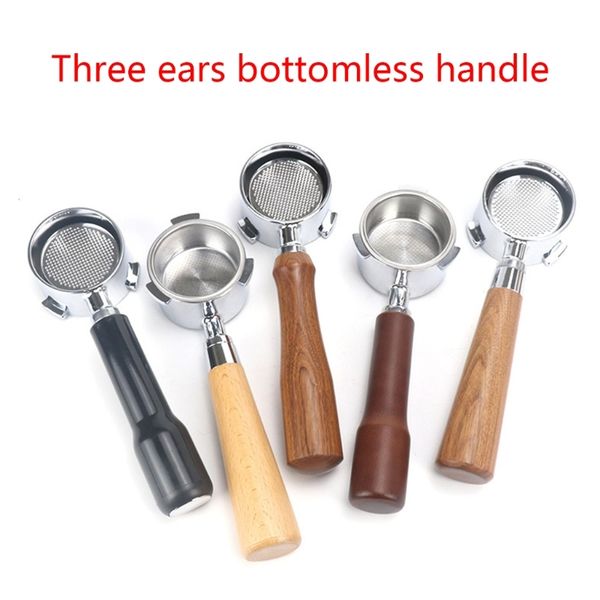 51mm coffee machine filter holder eco680 685 bottomless portafilter with wooden handle replacement accessory q0109
51mm coffee machine filter holder eco680 685 bottomless portafilter with wooden handle replacement accessory q0109